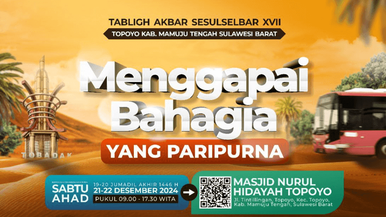 Tabligh Akbar Sulselbar XVII Topoyo Kab. Mamuju Tengah Sulawesi Barat